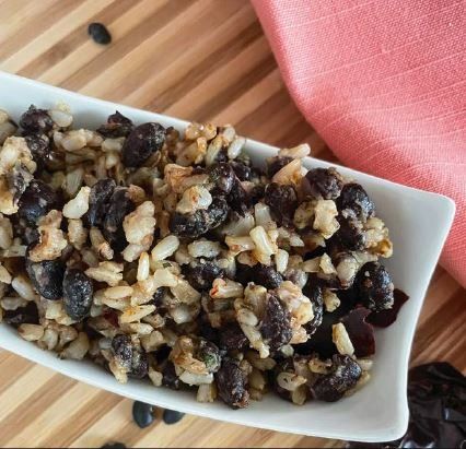 Black beans and Brown Rice