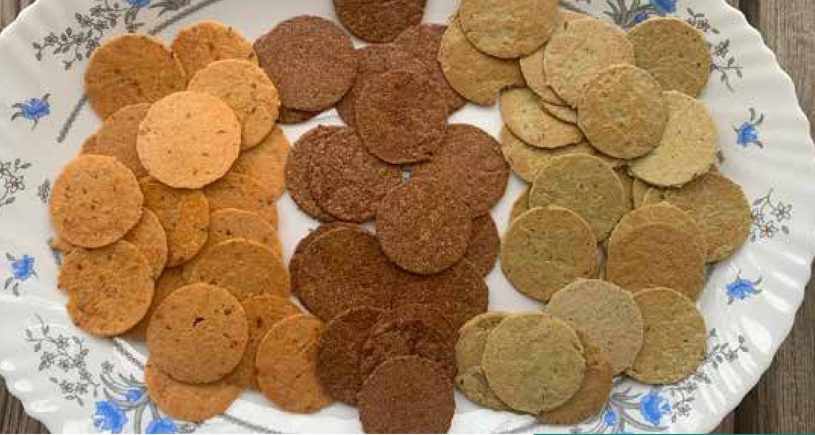 Millet Crackers Papdi Chaat