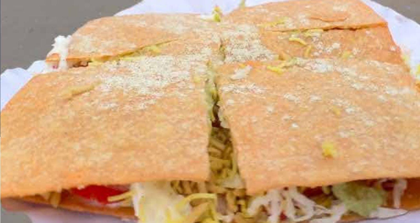 Multi Millet Khakhra Chaat