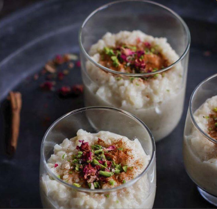 Shir Berinj - Afghan rice pudding