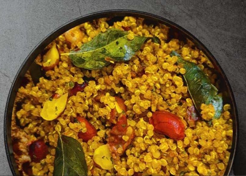 Spiced Quinoa & Peanut mix
