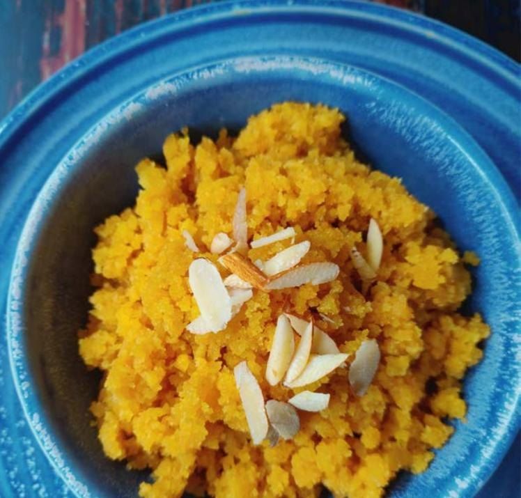 Vegan Moong Dal Halwa
